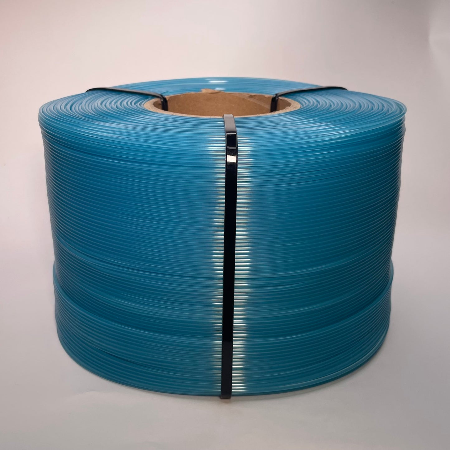 PETG Синій напівпрозорий 3 кг | 990 м | 1.75 мм | Пластик для 3Д принтера | Translucent Blue