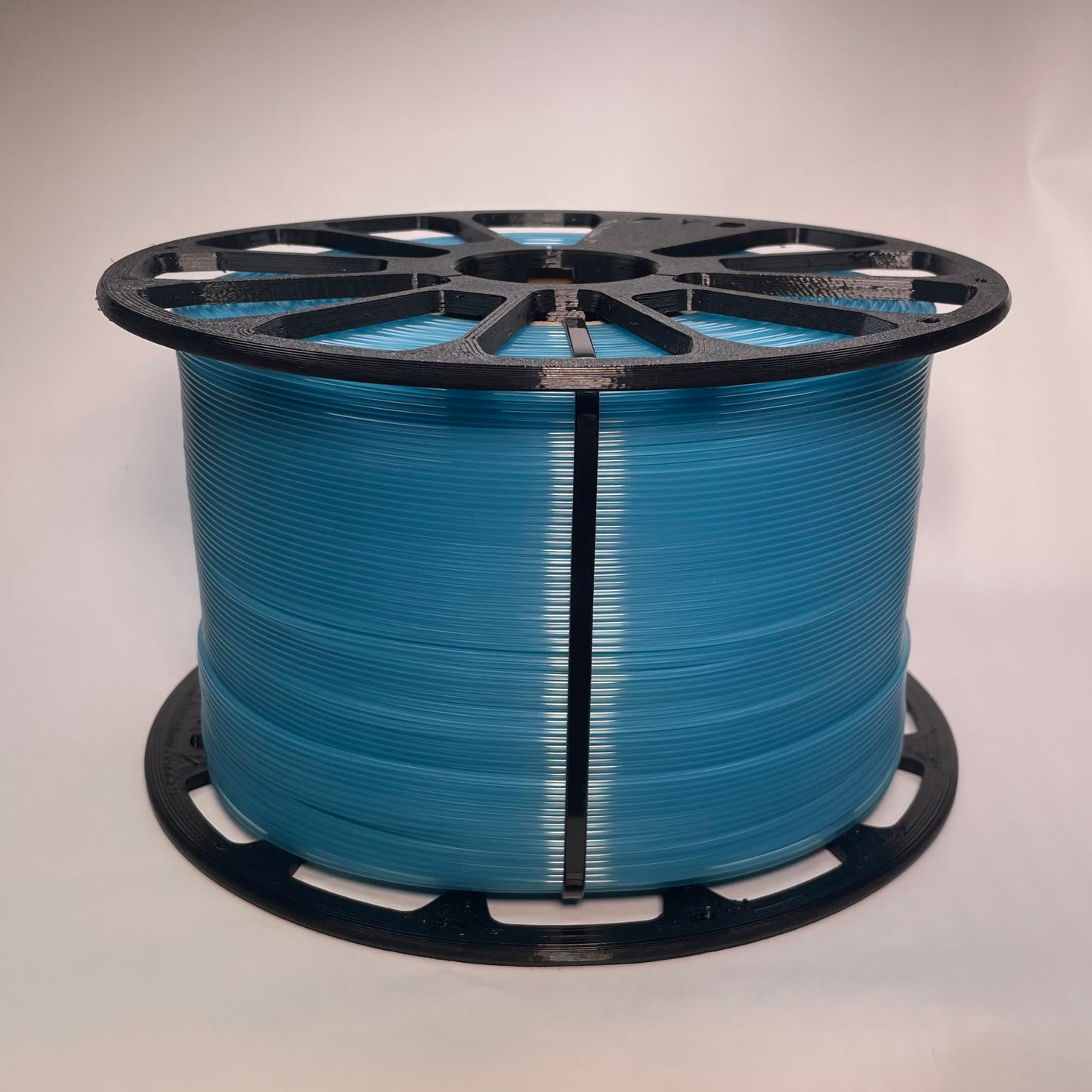 PETG Синій напівпрозорий 3 кг | 990 м | 1.75 мм | Пластик для 3Д принтера | Translucent Blue
