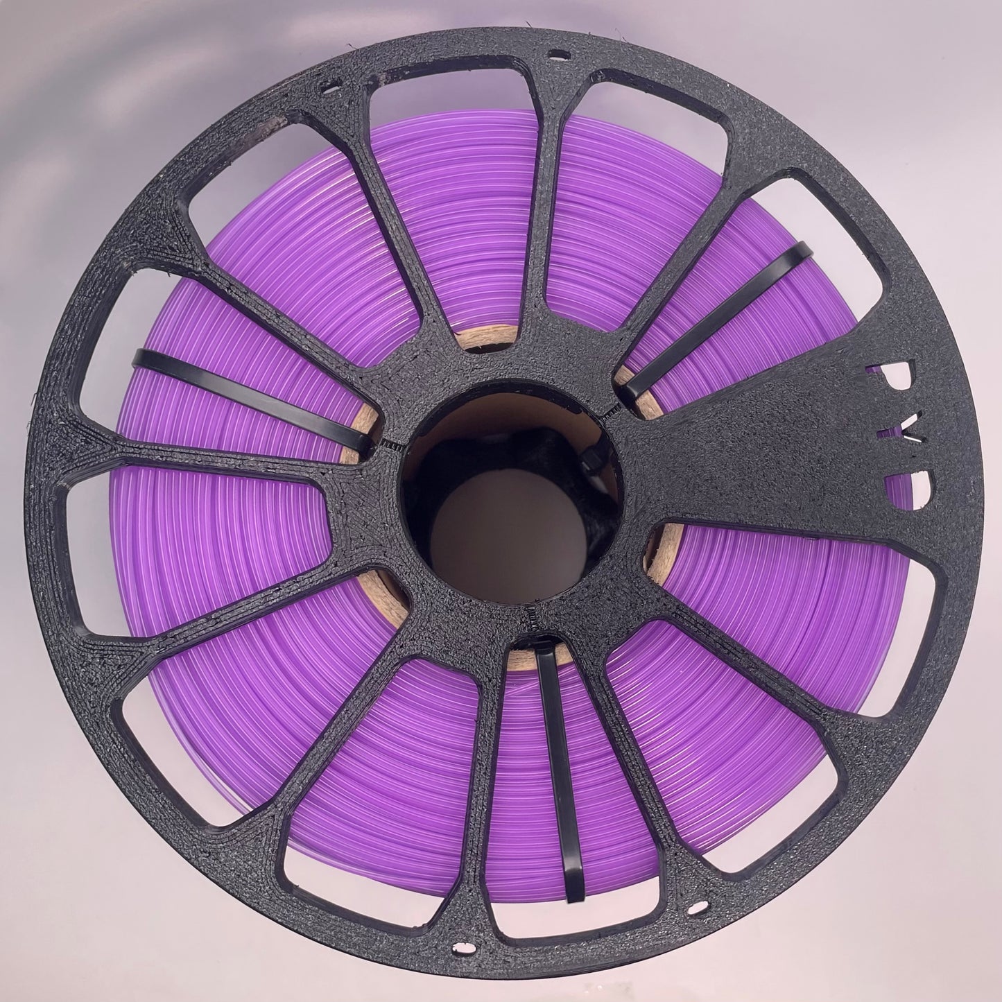 PETG Фіолетовий напівпрозорий 3 кг | 990 м | 1.75 мм | Пластик для 3Д принтера | Translucent Violet