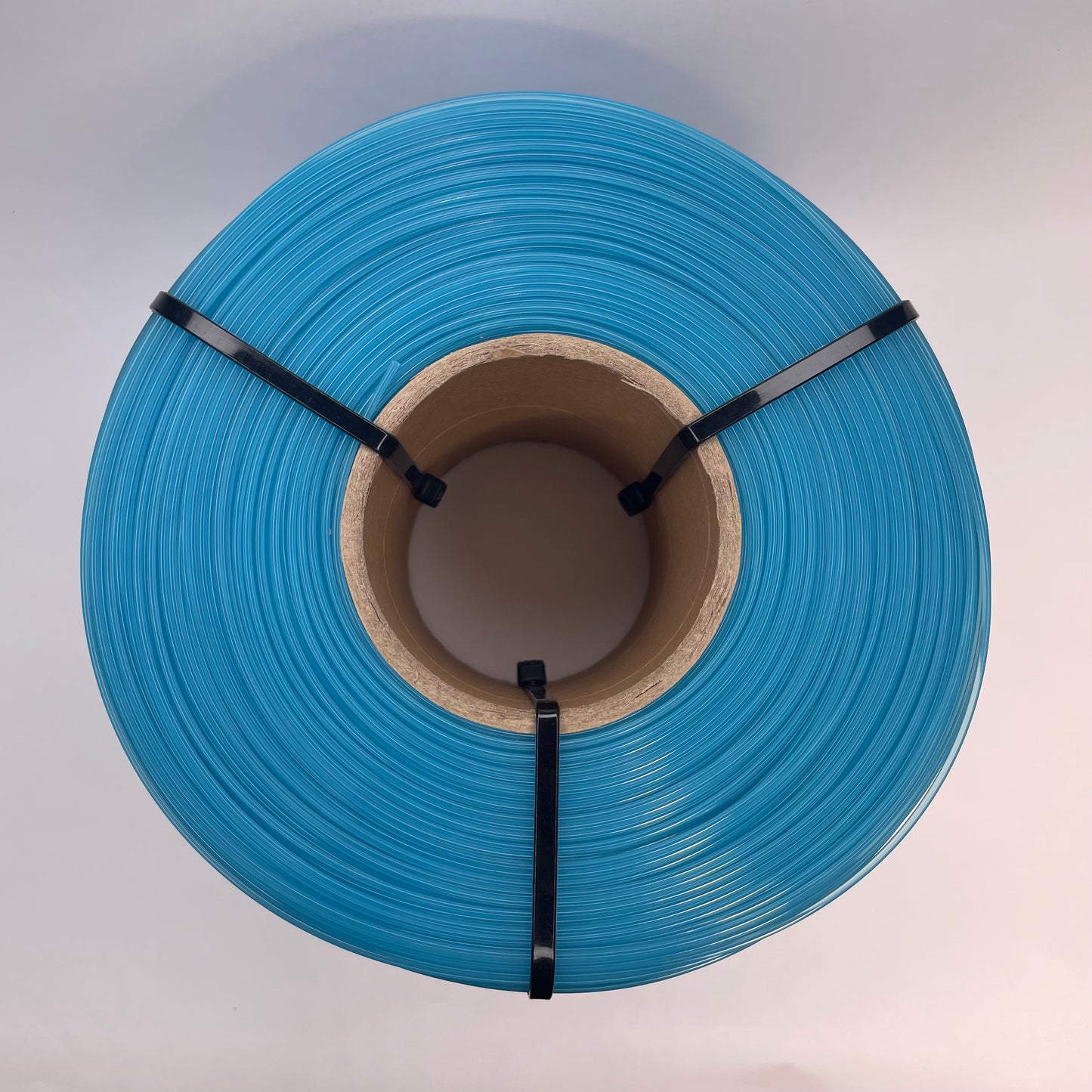 PETG Синій напівпрозорий 3 кг | 990 м | 1.75 мм | Пластик для 3Д принтера | Translucent Blue