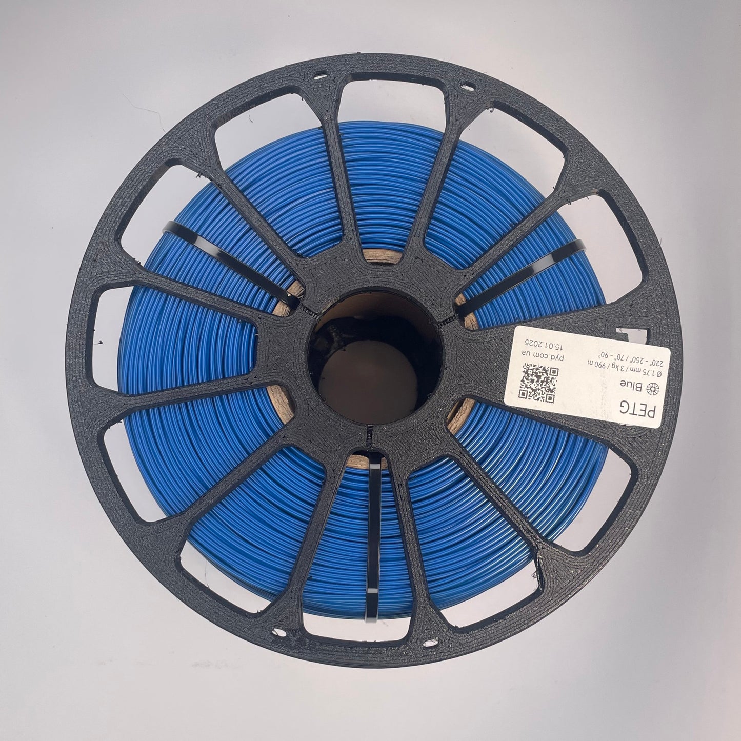 PETG Синій 3 кг | 990 м | 1.75 мм | Пластик для 3Д принтера | Blue