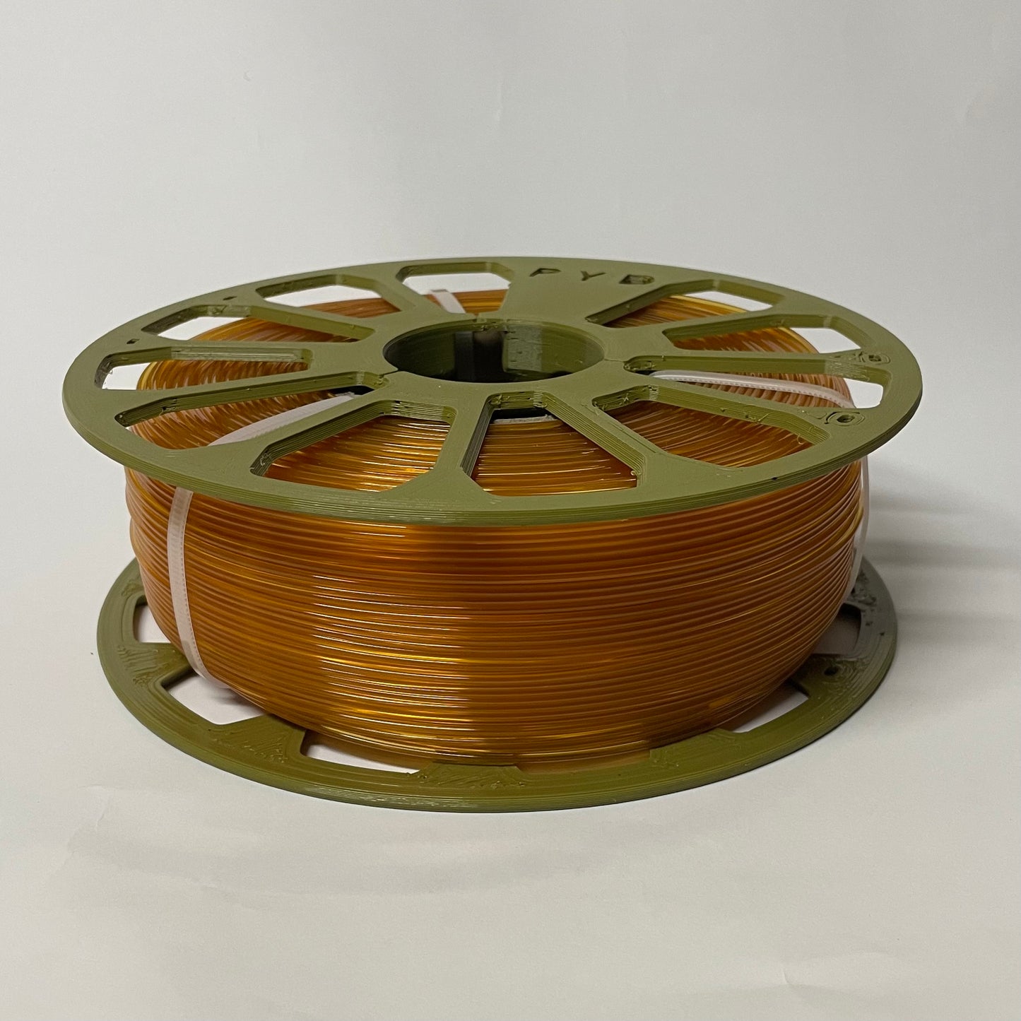 PETG Бурштиновий напівпрозорий 1 кг | 330 м | 1.75 мм | Пластик для 3Д принтера | Translucent Amber