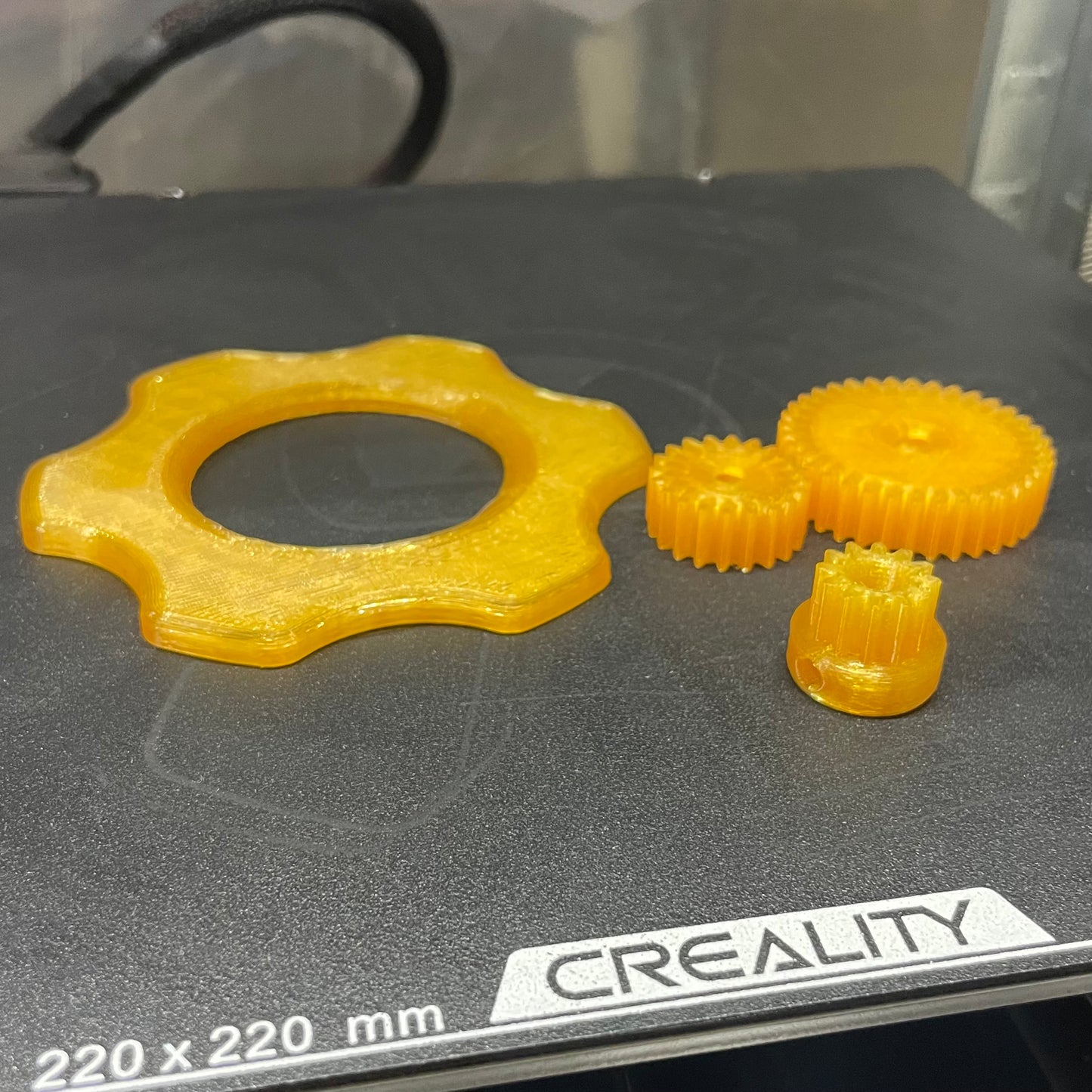 PETG Бурштиновий напівпрозорий 1 кг | 330 м | 1.75 мм | Пластик для 3Д принтера | Translucent Amber