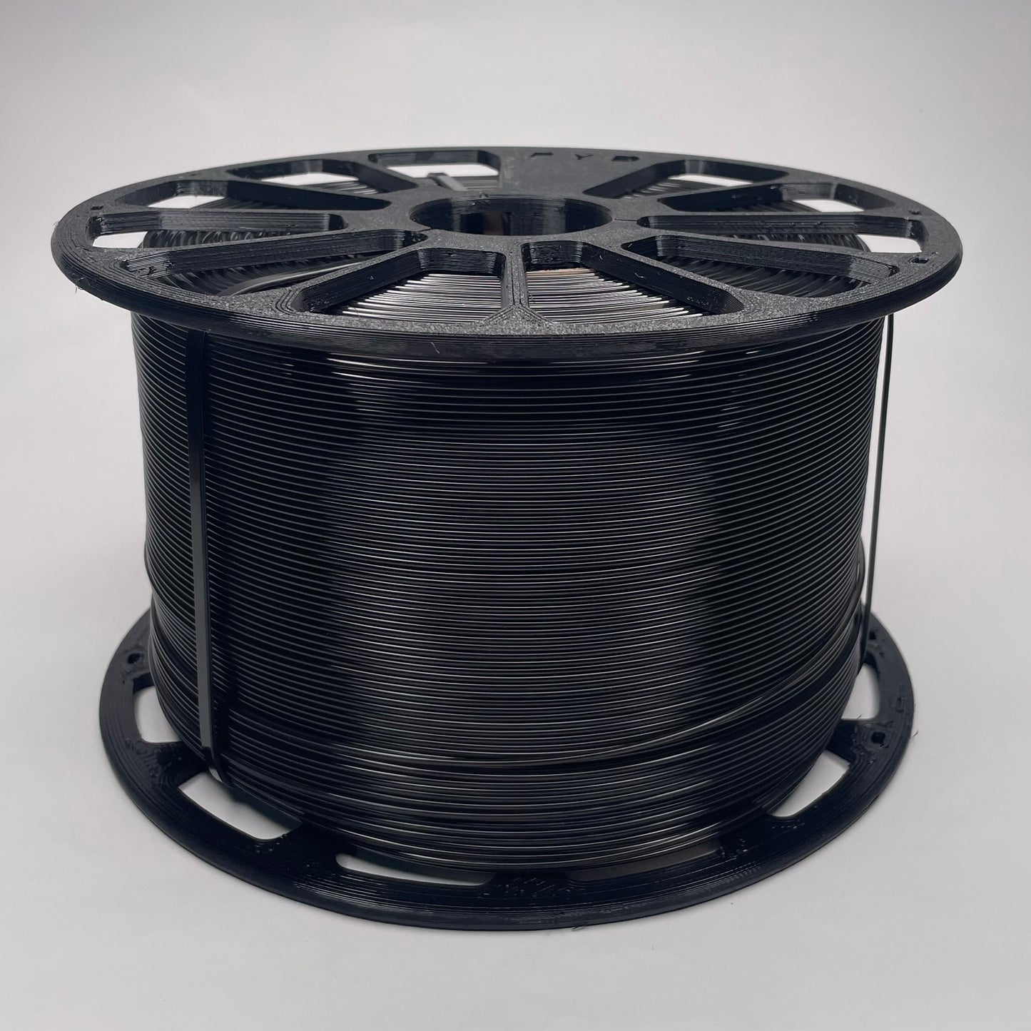 PETG Чорний напівпрозорий 3 кг | 990 м | 1.75 мм | Пластик для 3Д принтера | Translucent Black