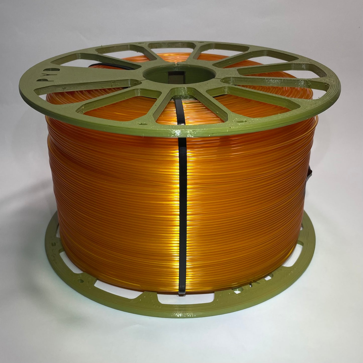 PETG Бурштиновий напівпрозорий 3 кг | 990 м | 1.75 мм | Пластик для 3Д принтера | Translucent Amber