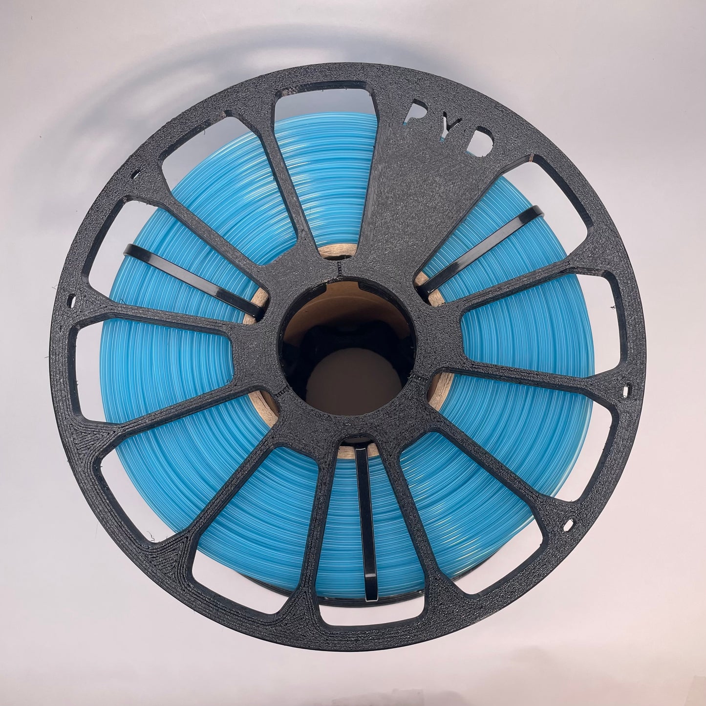 PETG Синій напівпрозорий 3 кг | 990 м | 1.75 мм | Пластик для 3Д принтера | Translucent Blue