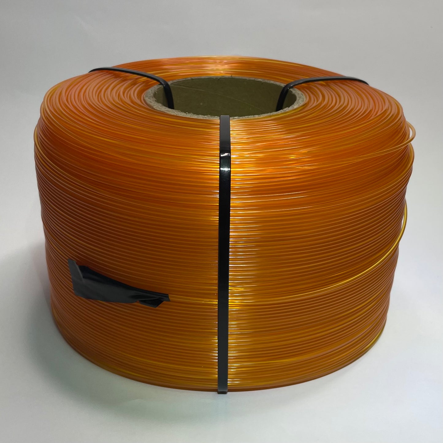 PETG Бурштиновий напівпрозорий 3 кг | 990 м | 1.75 мм | Пластик для 3Д принтера | Translucent Amber
