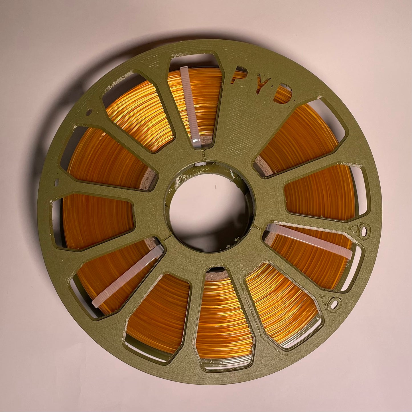 PETG Бурштиновий напівпрозорий 1 кг | 330 м | 1.75 мм | Пластик для 3Д принтера | Translucent Amber